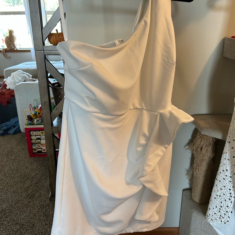 White dress